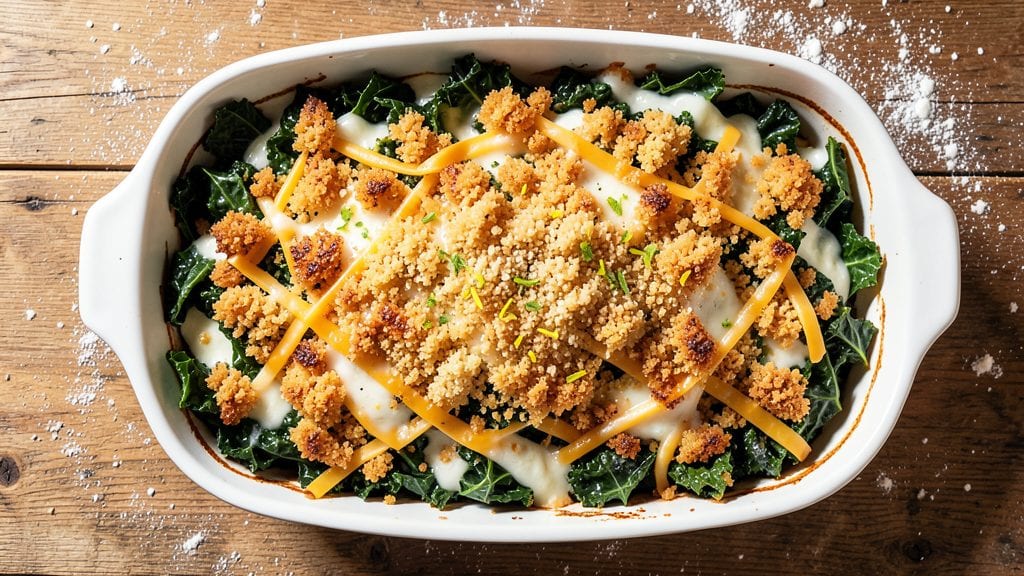 Amy's 3 Cheese Kale Bake Copycat Recipe: Triple Cheese Crunch With Hidden Greens