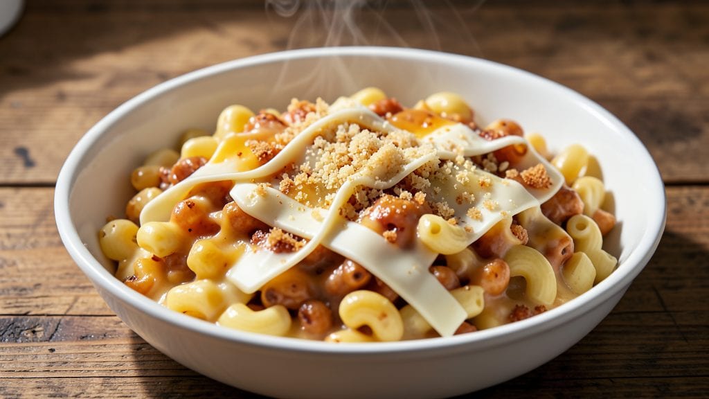 Applebee's Macaroni and Cheese Recipe: Buttery Breadcrumb Crown Over Ultra-Smooth Swirls