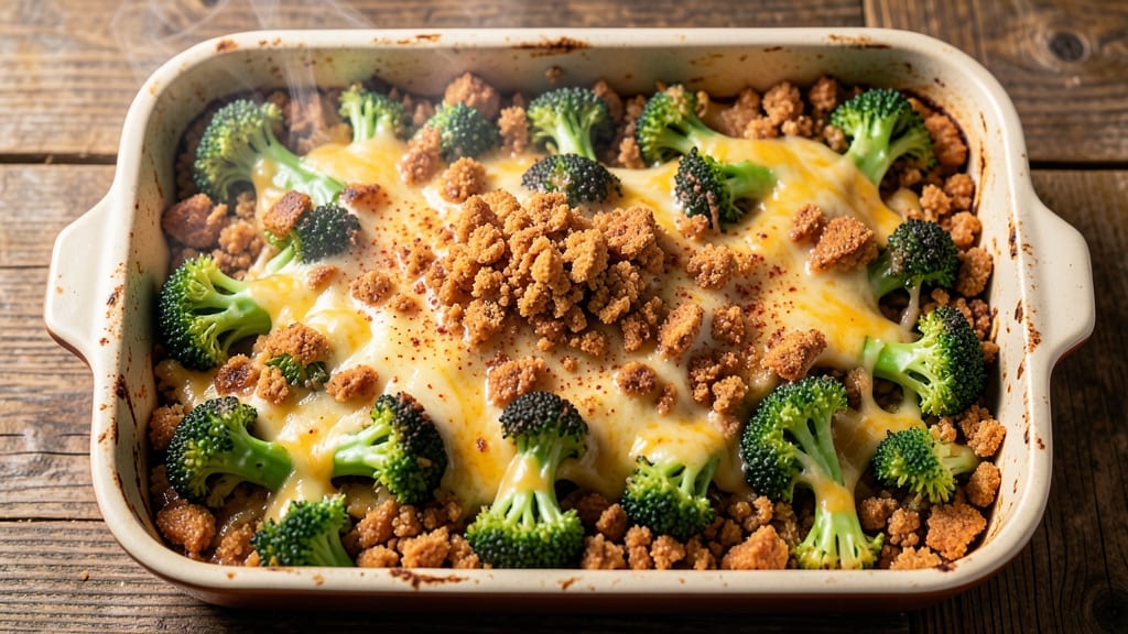 Broccoli Cheese Ritz Casserole Recipe: Crispy Top, Melty Cheese Magic