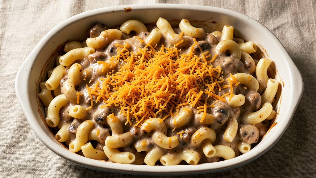 Campbell's Baked Macaroni and Cheese Recipe: Velvety Cheese Sauce With Crunchy Buttery Top