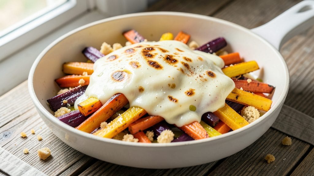 Carrots with Velveeta Cheese Recipe: One-Pan Cheesy Crunch in 20 Minutes