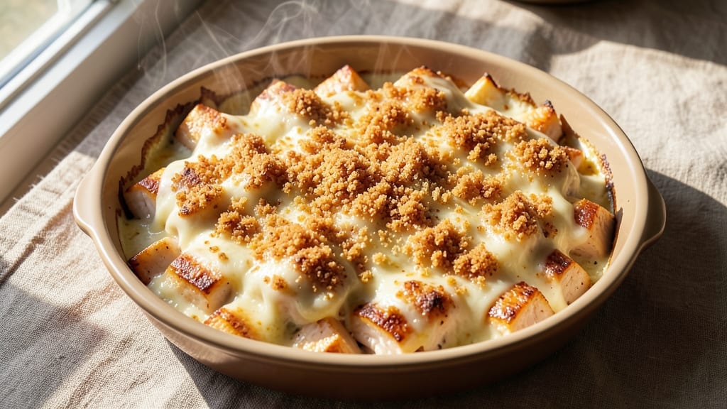Cheese Casserole Recipe: Crispy Breadcrumb Crown Over Gooey Melty Layers