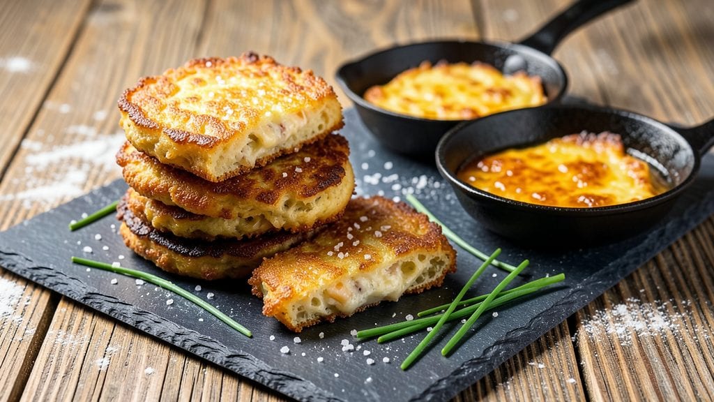 Cheese Latkes Recipe: Crispy Potato Pancakes With Golden Crunch