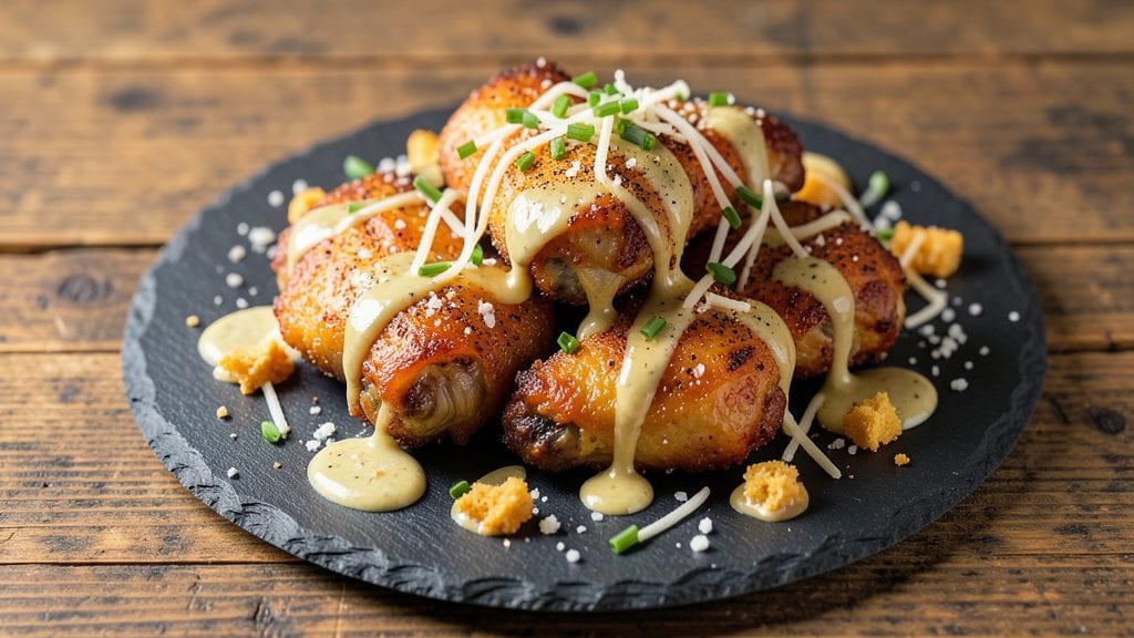 Cheese Wings Recipe: Crispy Baked Wings With Gooey Cheese Crust