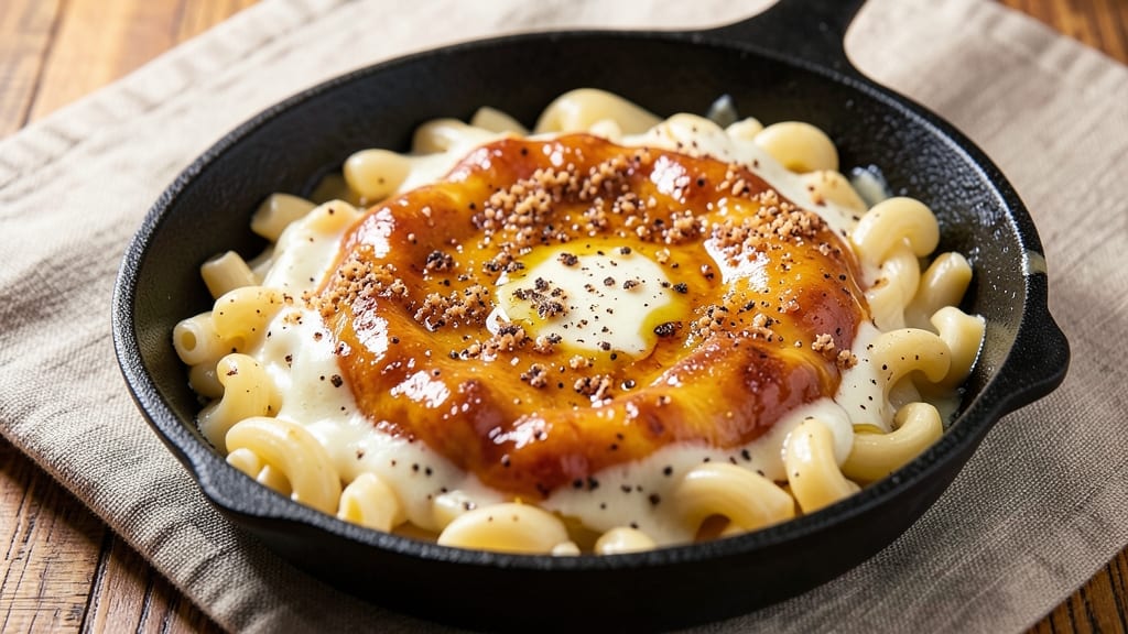 Copycat Outback Mac and Cheese Recipe: Buttery Breadcrumb Crown Over Ultra-Gooey Pull