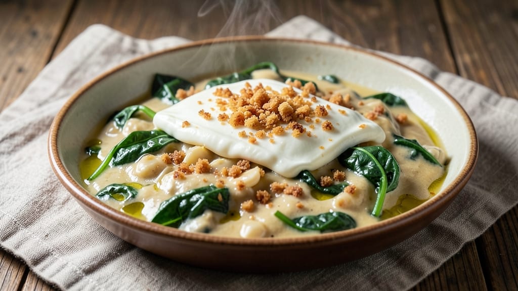 Creamed Spinach With Philadelphia Cheese Recipe: Crispy Top, Velvety Swirls in One Pan