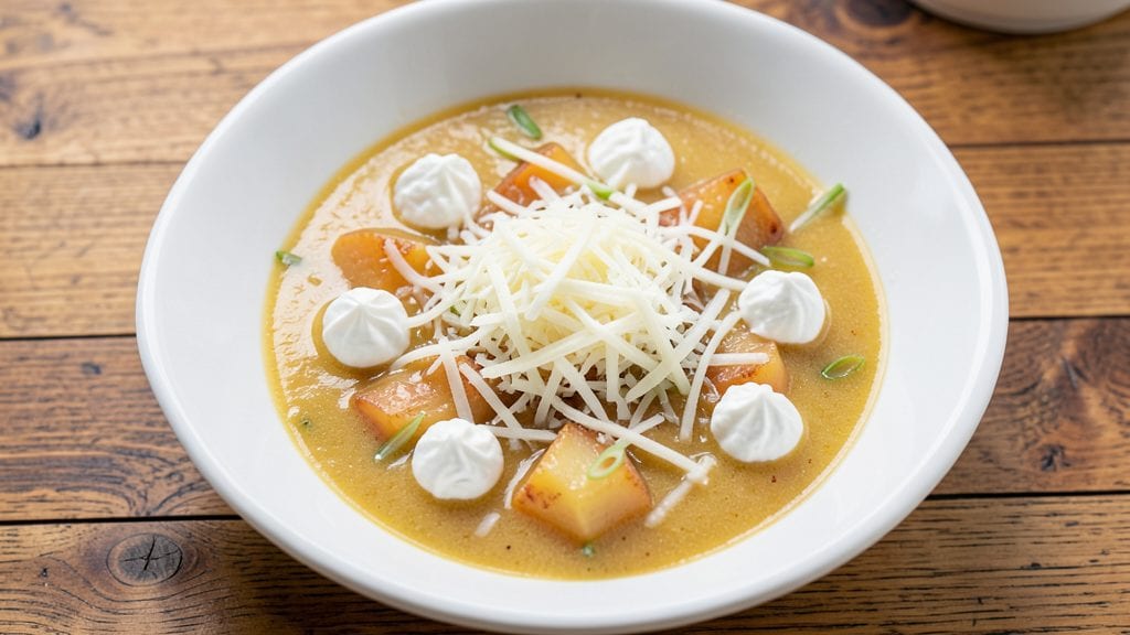 Marie Callender's Potato Cheese Soup Copycat Recipe: Velvety Creaminess With Crispy Herb Topping