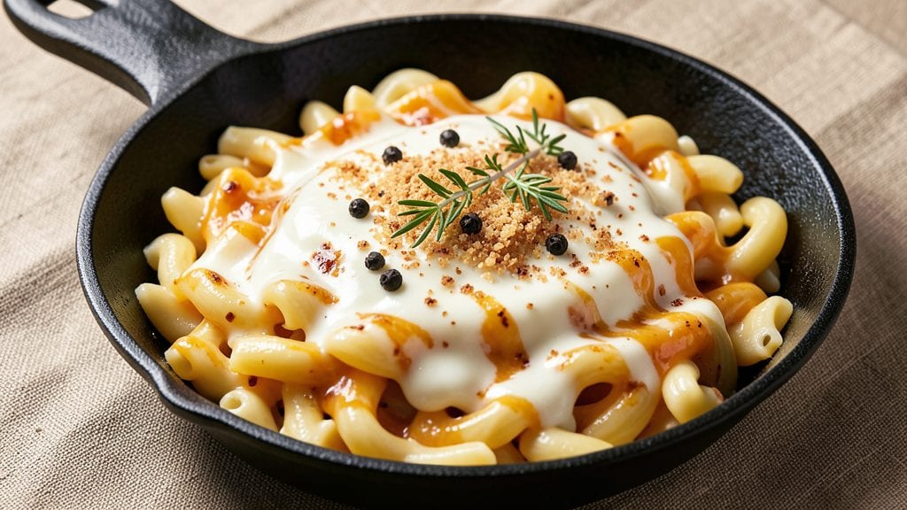 No-Boil Cheddar Mac and Cheese Recipe: Cheesy Pull-Apart Magic in 25 Minutes