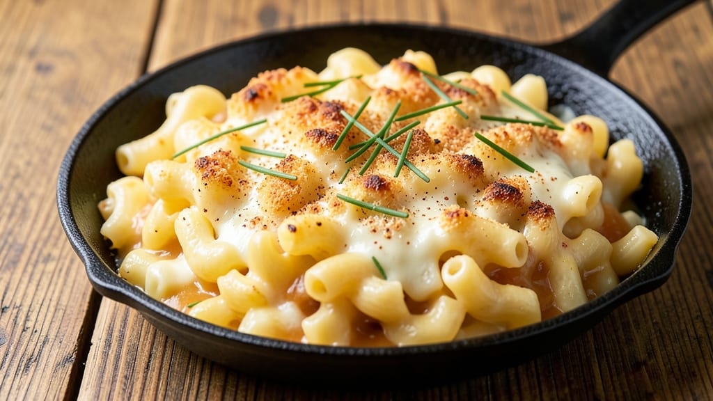 Old-Fashioned Baked Macaroni and Cheese Recipe: Crispy Breadcrumbs Over Melty Cheese