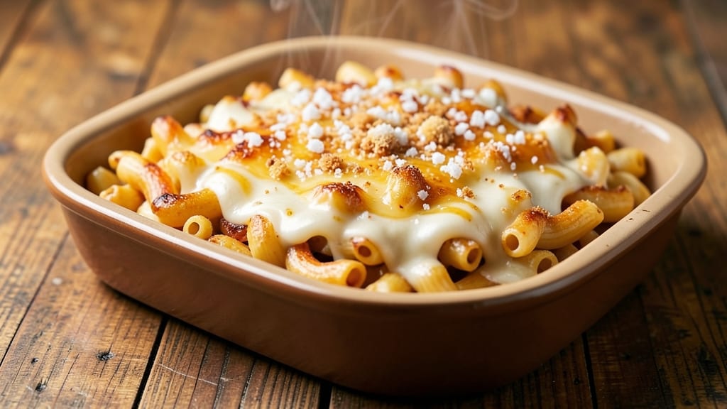 Panera Mac and Cheese Copycat Recipe: Breaded Crown Over Ultra-Smooth Cheddar Swirls