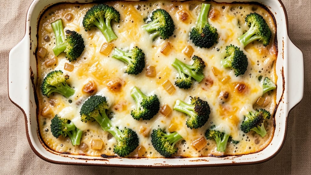 Paula Deen's Broccoli and Cheese Casserole Recipe: Golden Crust Over Melty, Pull-Apart Cheese