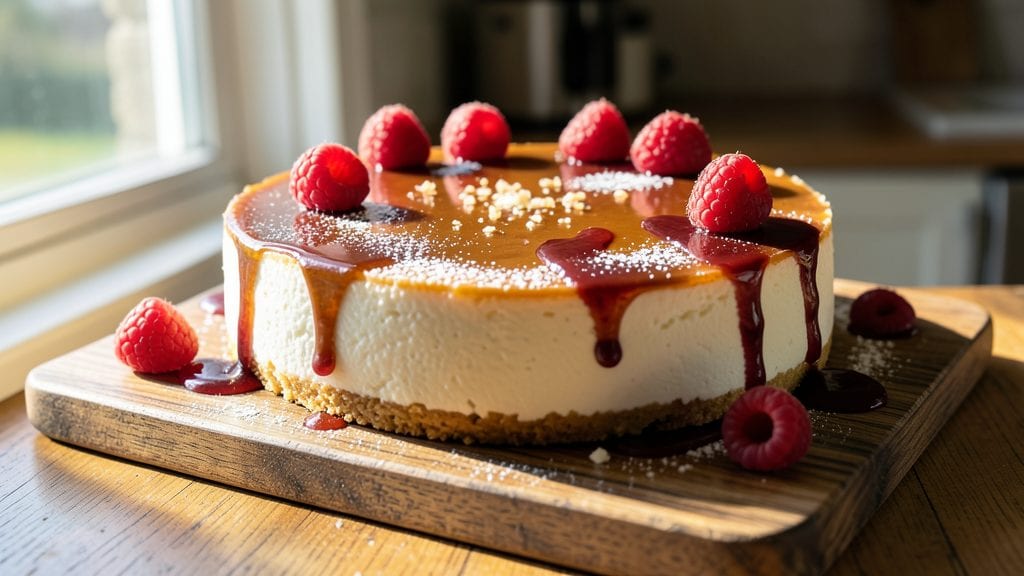 Philadelphia Cream Cheese Classic Cheesecake Recipe: No-Bake Crust and Silky Swirls