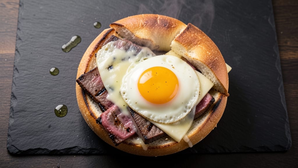 Steak Egg and Cheese Bagel Copycat Recipe: Breakfast Sandwich That Rivals Your Favorite Café