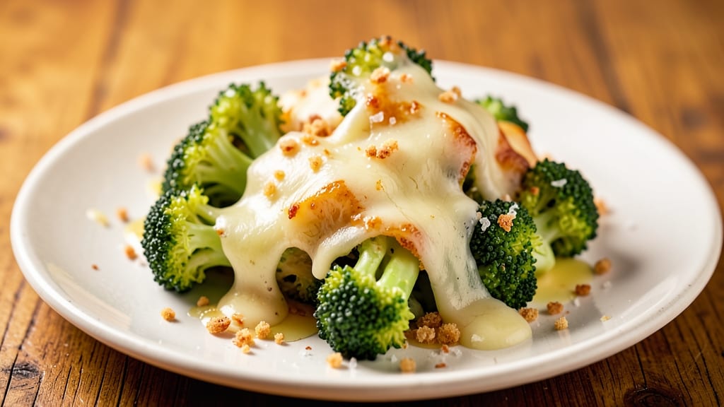Steamed Broccoli and Cheese Recipe: Cheesy Broccoli Bites With Crispy Top Magic